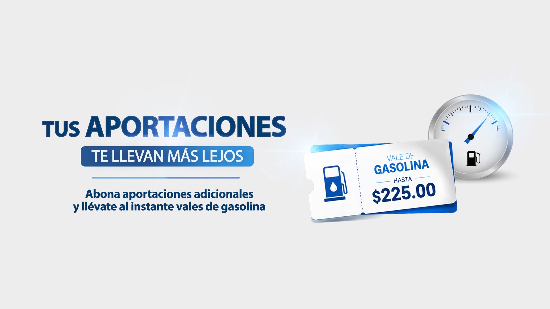 Tus aportaciones te llevan más lejos
